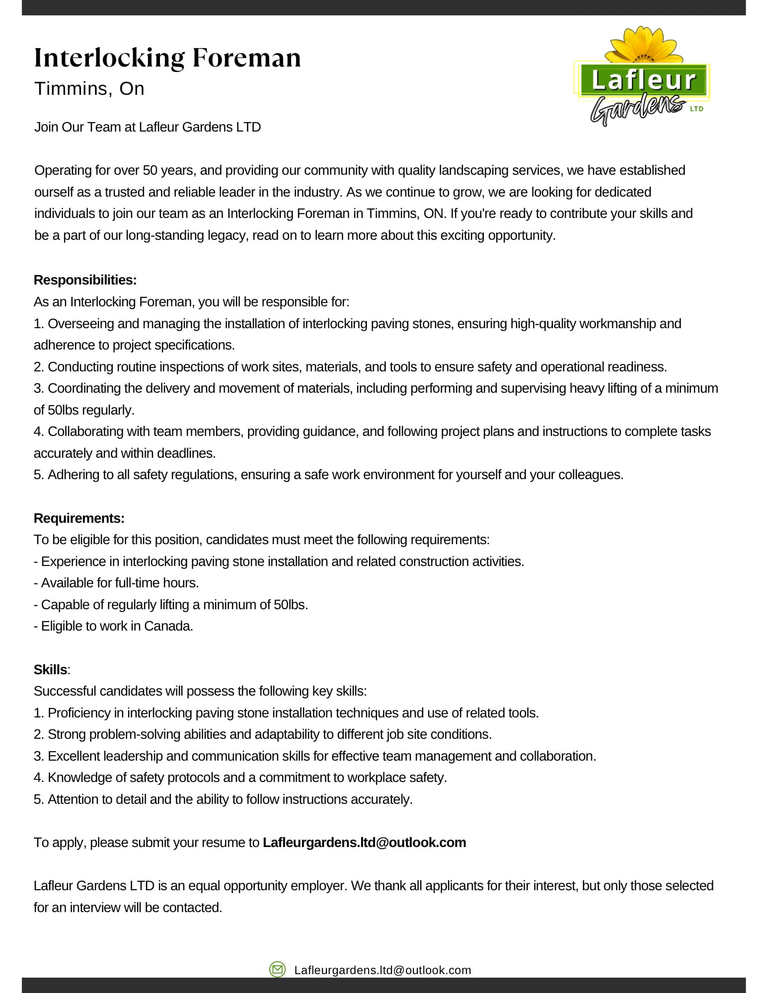 Garden bed with ornamental plantings by Lafleur Gardens