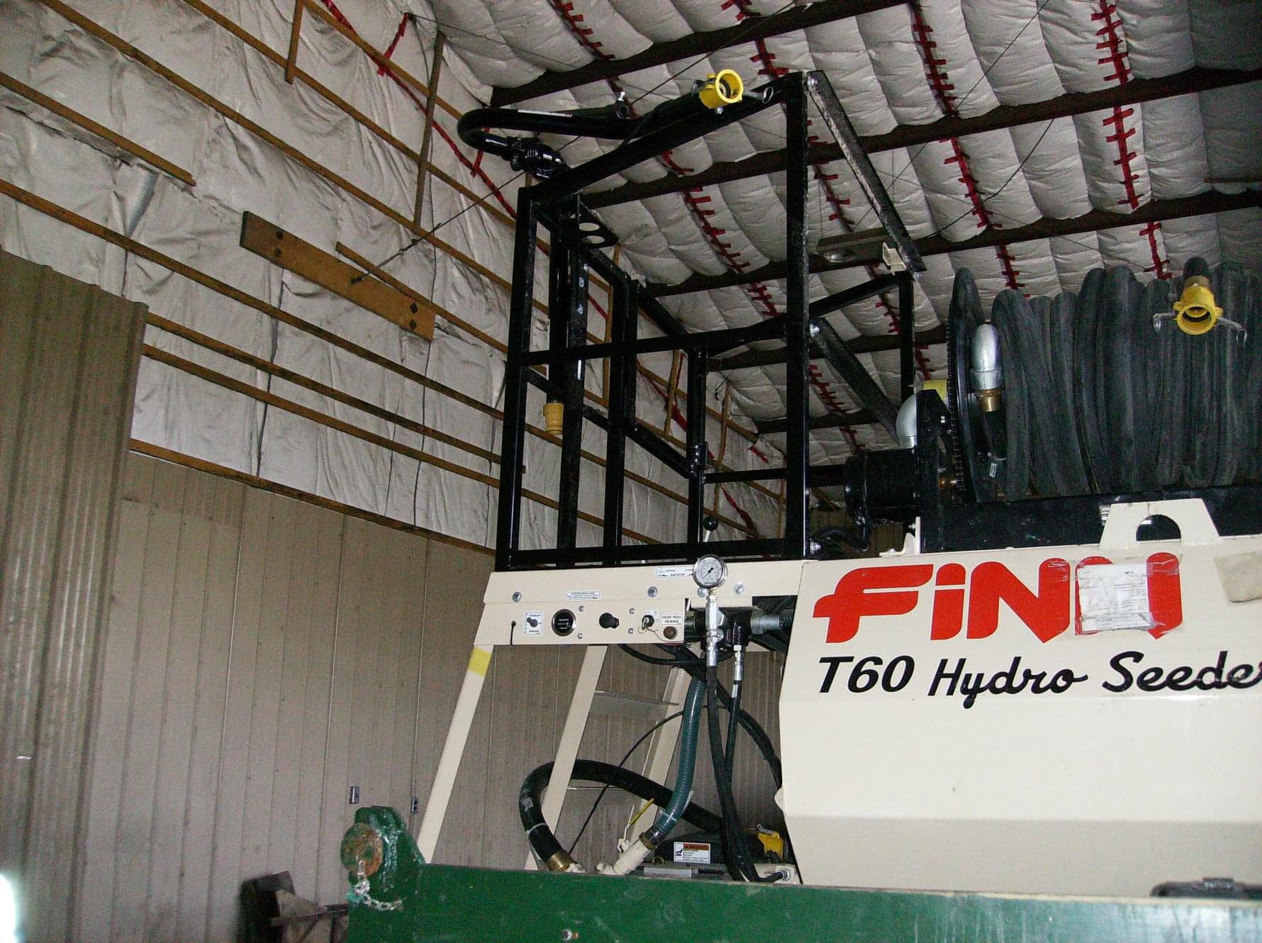 Heavy equipment working on a landscape project by Lafleur Gardens