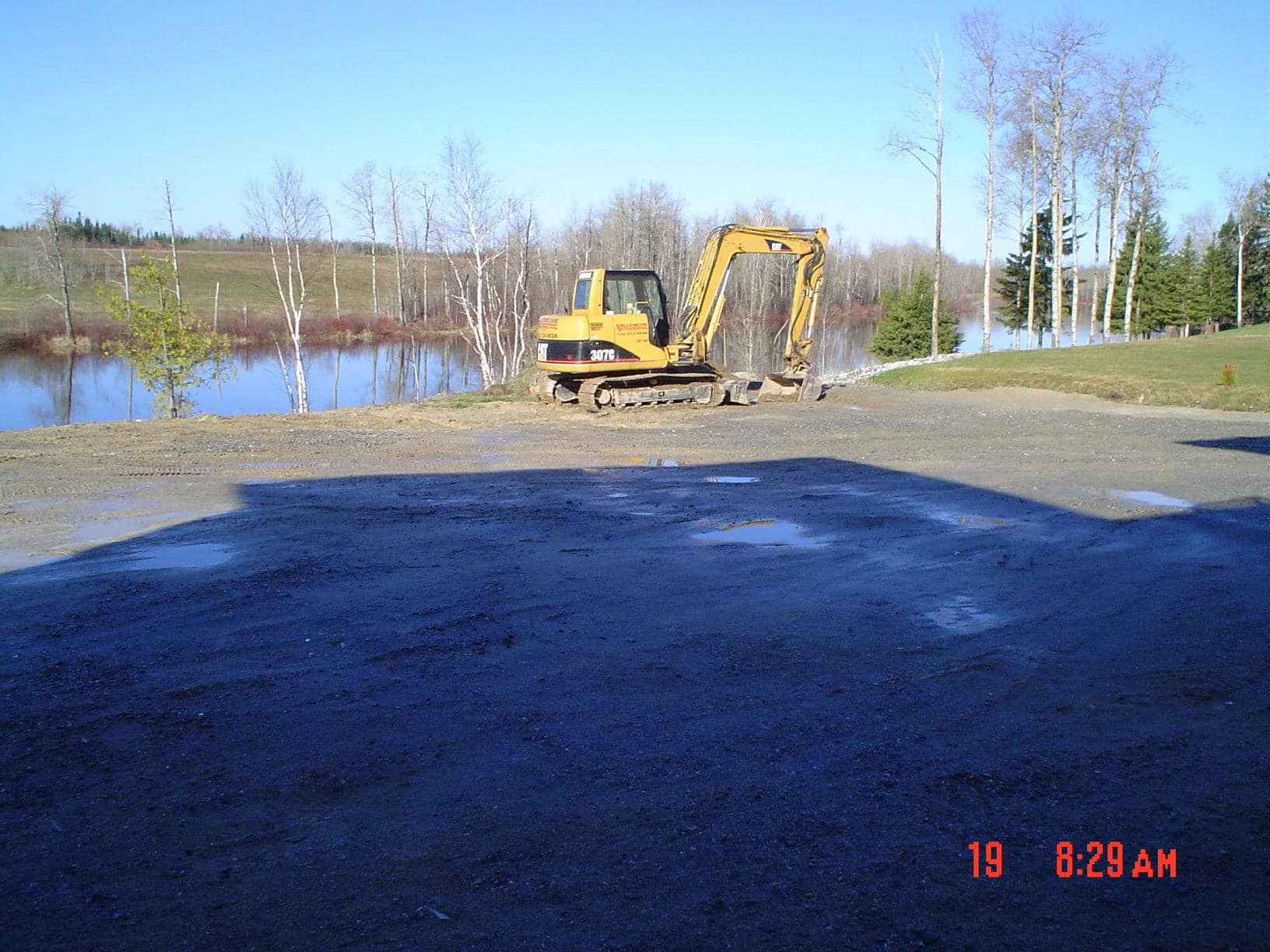 Property grading and preparation work by Lafleur Gardens